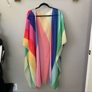Super Fun Rainbow Kimono